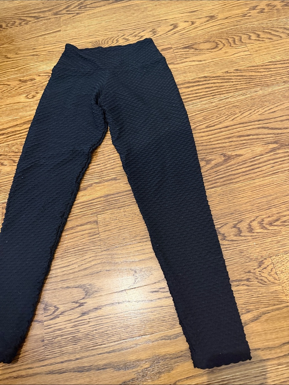 Booty by Brabants Black Textured Leggings